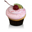 Refreshing cake infused with fresh lime juice and zest with a Cherry Buttercream topped with a fresh lime slice and a cherry