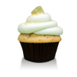 Fresh banana cake with chocolate chips baked inside topped with peanut buttercream drizzled with ganache