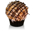 Rich Chocolate cake, vanilla buttercream, toasted coconut, drizzled with caramel and chocolate ganache