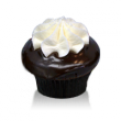 Chocolate cake with a creamy marshmallow filling dipped in chocolate ganache with more filling on top